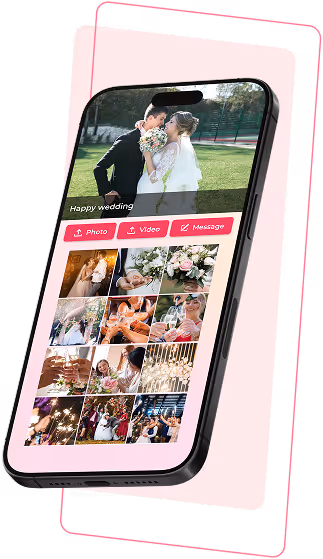 Knipsly wedding album interface