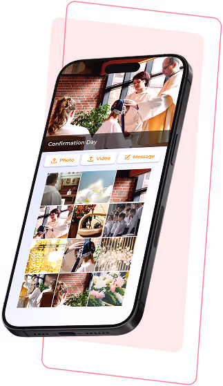 Confirmation day album Knipsly interface